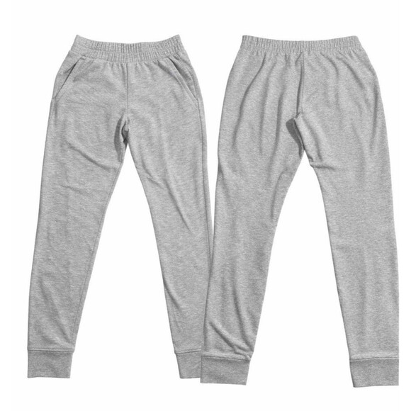 Alo Yoga Gray Modal Blend Jogger Sweatpants Women’s Medium Tapered Lounge - Picture 2 of 5
